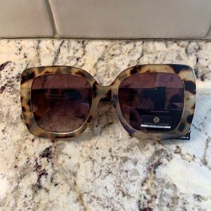 Margaret Joseph Tortoise Shell Sunglasses